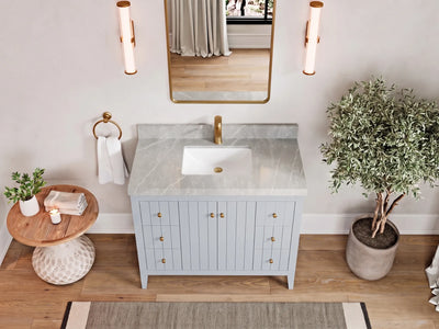 Atlanta 42 in. W x 22 in. D Single Sink Bathroom Vanity