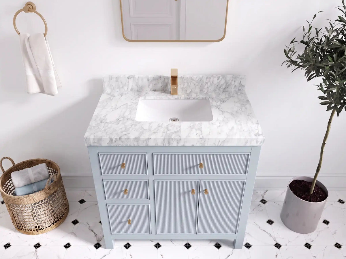 Sonoma 36 in. W x 22 in. D with Center Sink Bathroom Vanity