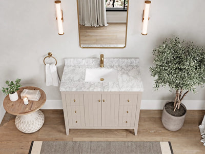 Atlanta 42 in. W x 22 in. D Single Sink Bathroom Vanity