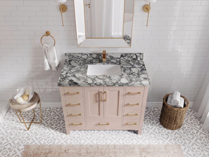 Malibu 42 in. W x 22 in. D Single Sink Bathroom Vanity - photo 4