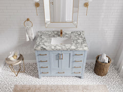 Malibu 42 in. W x 22 in. D Single Sink Bathroom Vanity - photo 5