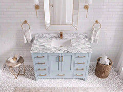 Malibu 48 in. W x 22 in. D Single Sink Bathroom Vanity - photo 6