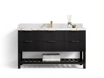 Catalina 60 in. W x 22 in. D Single Sink Bathroom Vanity