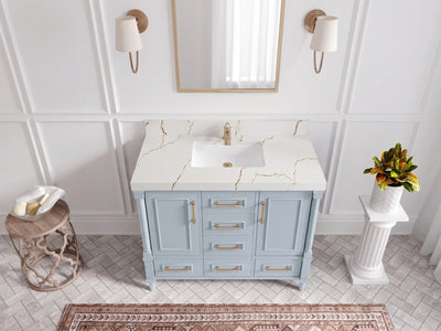 Aberdeen 42 in. W x 22 in. D Single Sink Bathroom Vanity