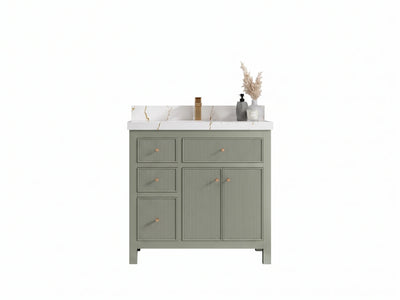 Sonoma 36 in. W x 22 in. D with Center Sink Bathroom Vanity