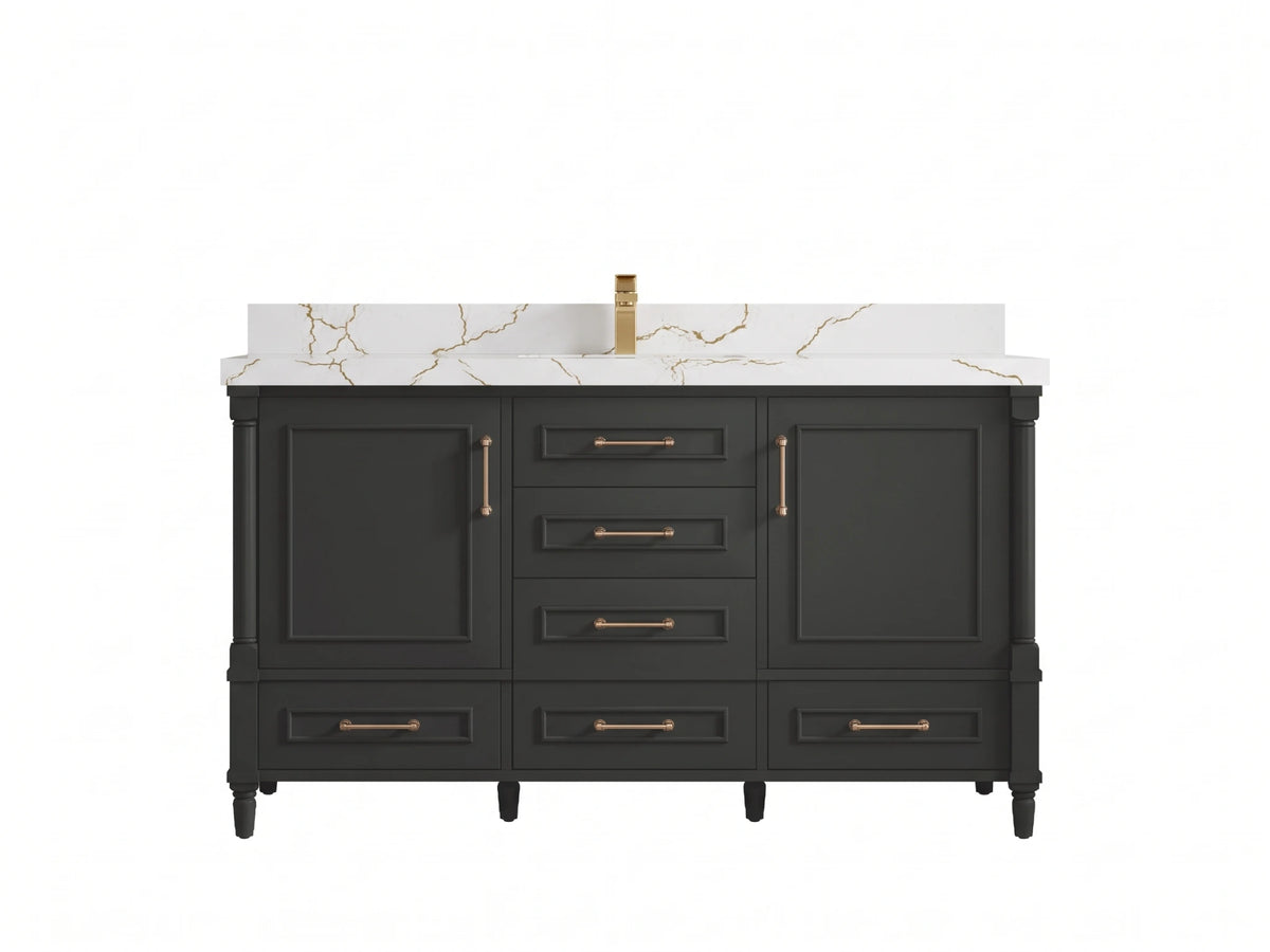Aberdeen 60 in. W x 22 in. D Single Sink Bathroom Vanity