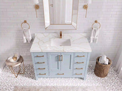 Malibu 48 in. W x 22 in. D Single Sink Bathroom Vanity - photo 7