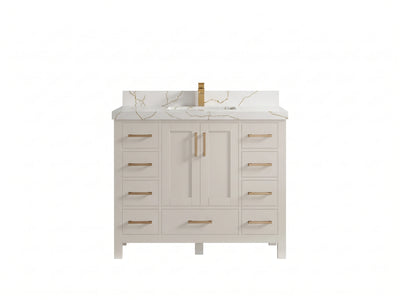 Malibu 42 in. W x 22 in. D Single Sink Bathroom Vanity