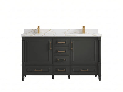 Aberdeen 60 in. W x 22 in. D Double Sink Bathroom Vanity