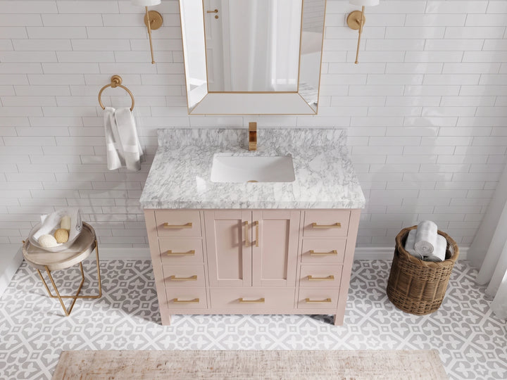 Malibu 42 in. W x 22 in. D Single Sink Bathroom Vanity - photo 6
