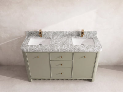 Orlando 60 in. W x 22 in. D Double Sink Bathroom Vanity