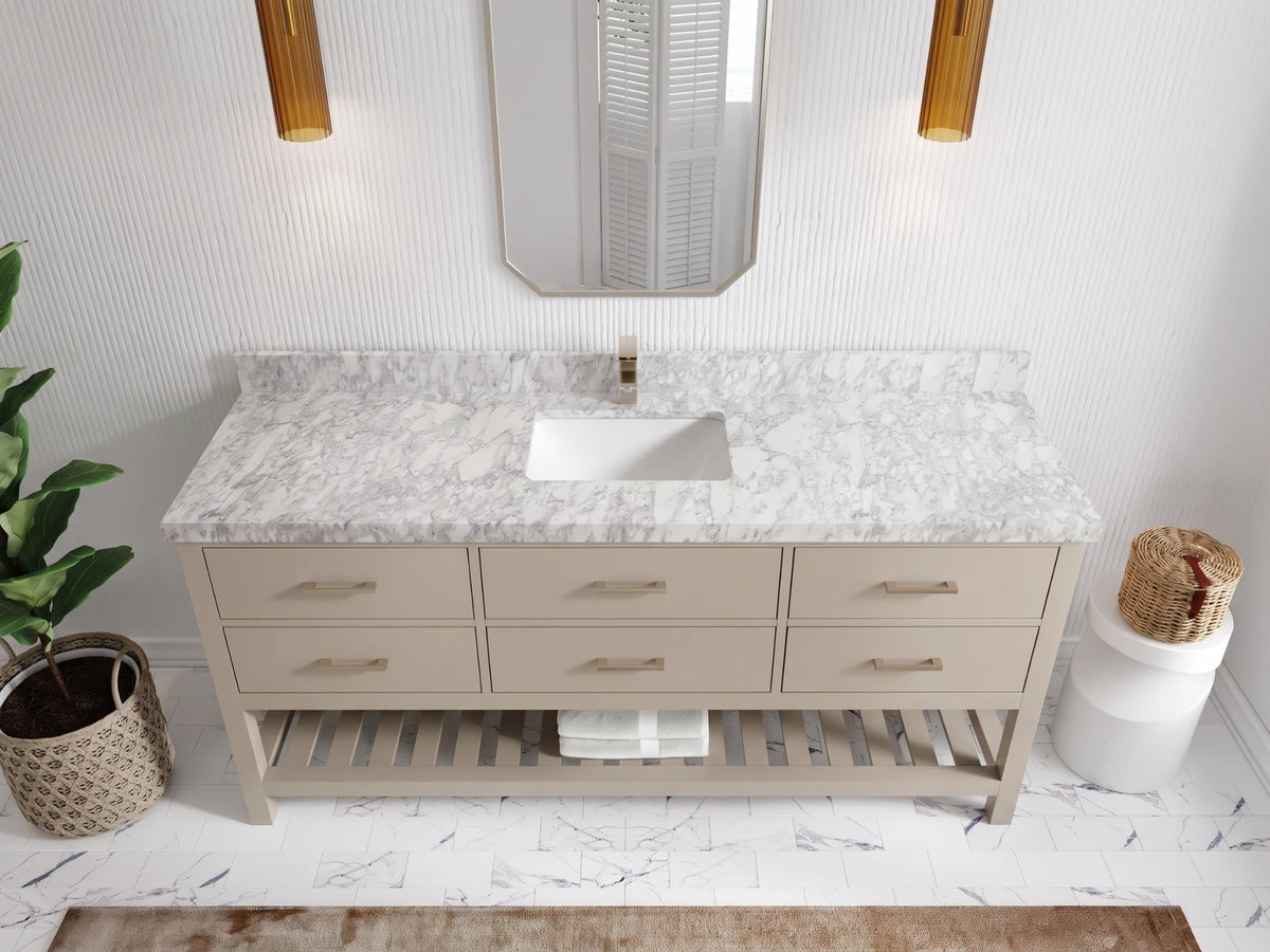 Parker 72 in. W x 22 in. D Single Sink Bathroom Vanity