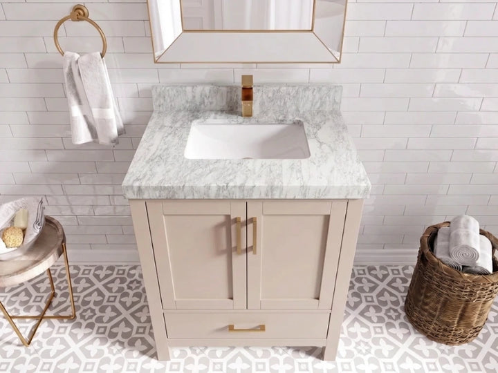 Malibu 30 in. W x 22 in. D Single Sink Bathroom Vanity - photo 6