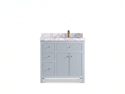 Sonoma 36 in. W x 22 in. D Right Offset Sink Bathroom Vanity