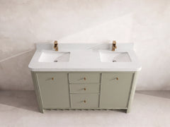 Orlando 60 in. W x 22 in. D Double Sink Bathroom Vanity - photo 10