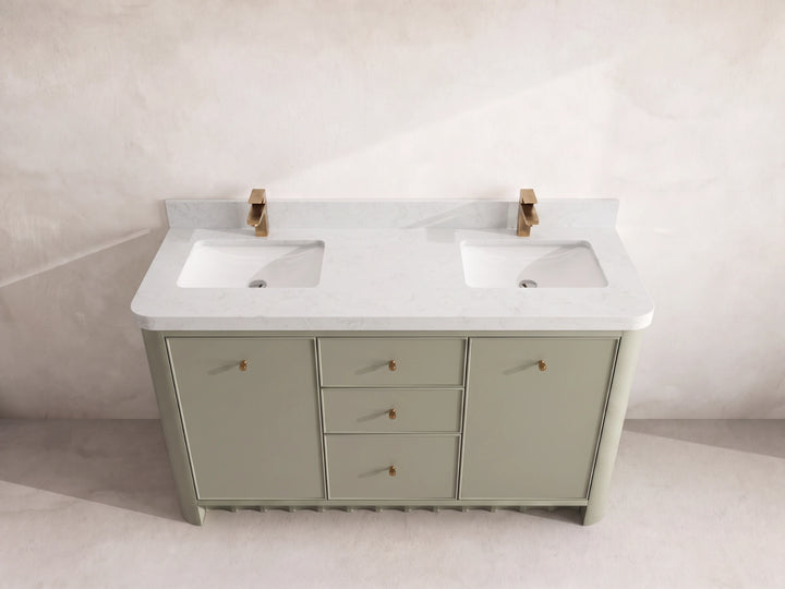 Orlando 60 in. W x 22 in. D Double Sink Bathroom Vanity - photo 10