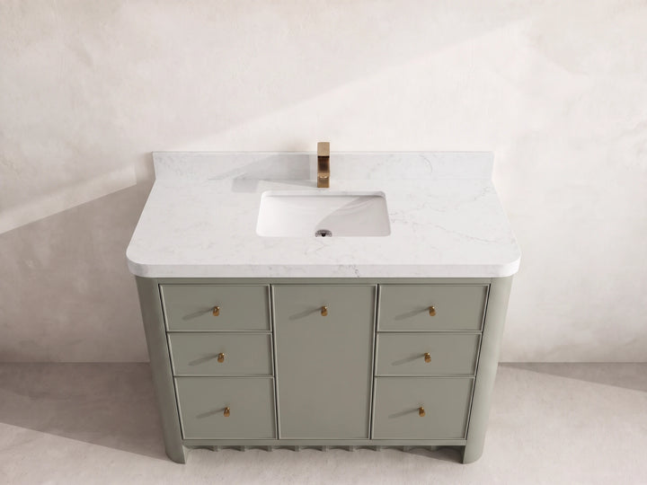 Orlando 48 in. W x 22 in. D Single Sink Bathroom Vanity - photo 9