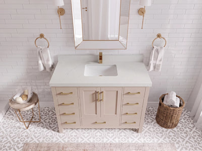 Malibu 48 in. W x 22 in. D Single Sink Bathroom Vanity