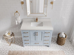 Malibu 42 in. W x 22 in. D Single Sink Bathroom Vanity - photo 7