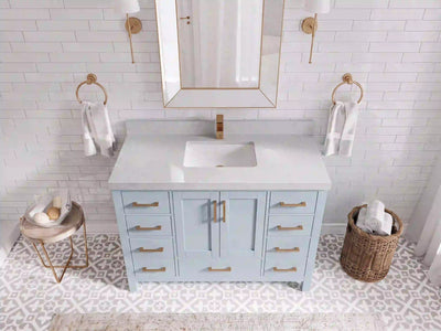 Malibu 48 in. W x 22 in. D Single Sink Bathroom Vanity