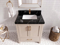 Malibu 30 in. W x 22 in. D Single Sink Bathroom Vanity - photo 8