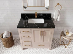 Malibu 36 in. W x 22 in. D with Center Sink Bathroom Vanity - photo 7