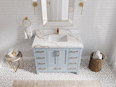Malibu 42 in. W x 22 in. D Single Sink Bathroom Vanity - photo 9