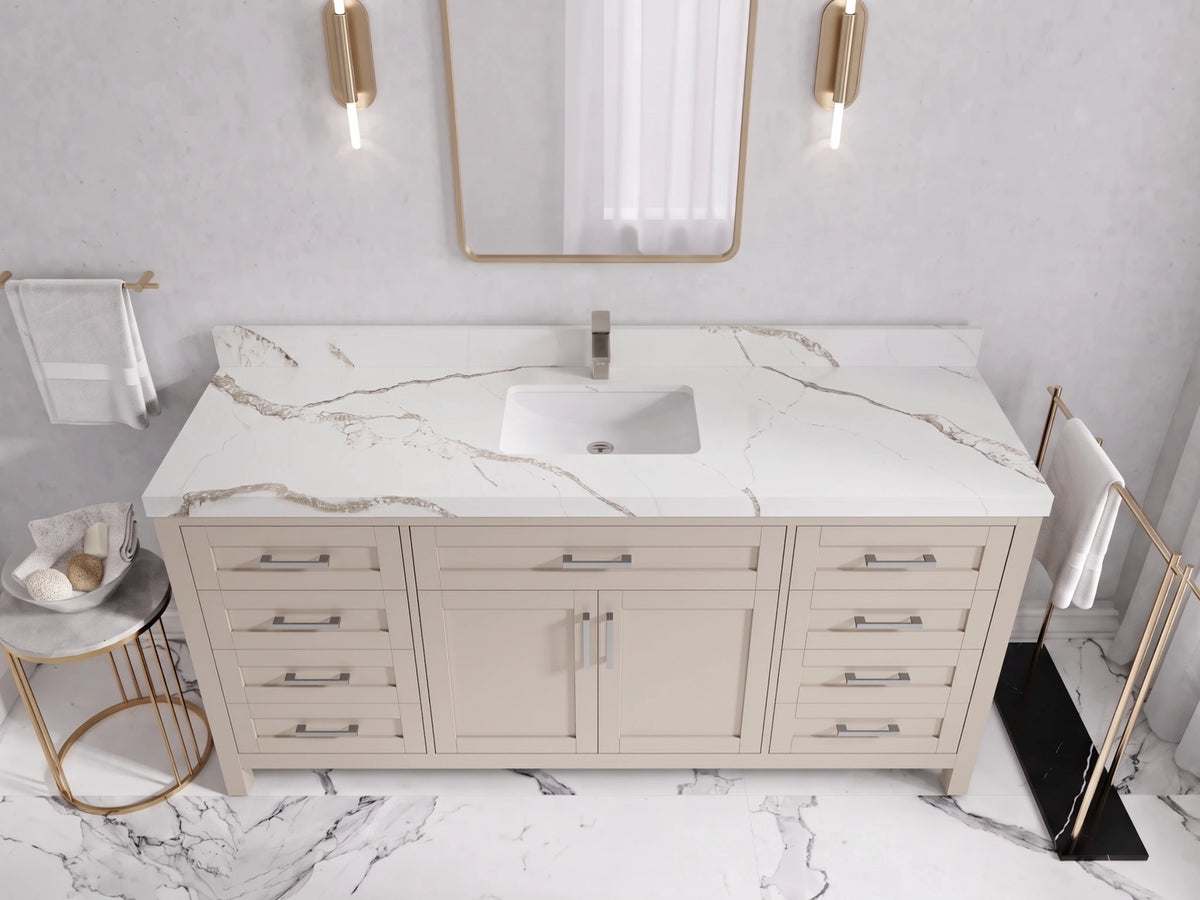 Cambridge 72 in. W x 22 in. D Single Sink Bathroom Vanity