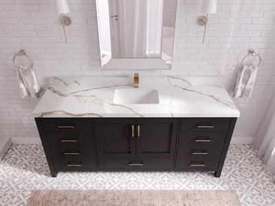Malibu 72 in. W x 22 in. D Single Sink Bathroom Vanity