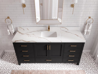 Malibu 72 in. W x 22 in. D Single Sink Bathroom Vanity