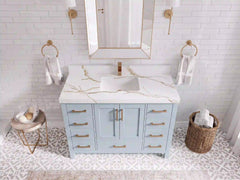 Malibu 48 in. W x 22 in. D Single Sink Bathroom Vanity - photo 11