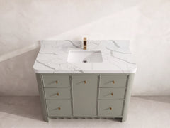 Orlando 48 in. W x 22 in. D Single Sink Bathroom Vanity - photo 11