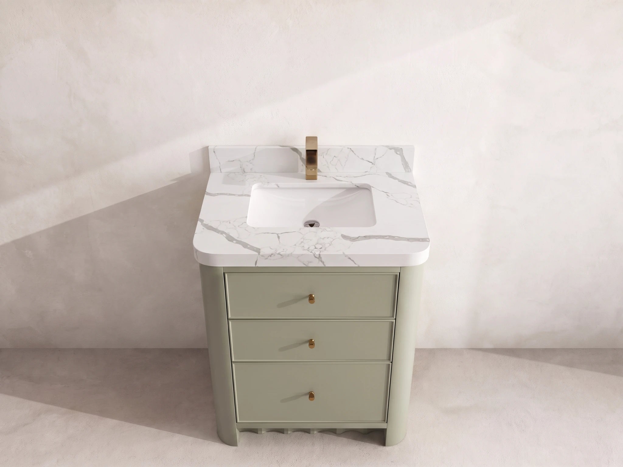 Orlando 30 in. W x 22 in. D Single Sink Bathroom Vanity