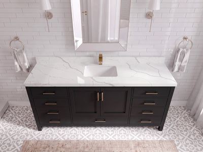 Malibu 72 in. W x 22 in. D Single Sink Bathroom Vanity