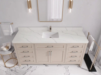 Cambridge 72 in. W x 22 in. D Single Sink Bathroom Vanity
