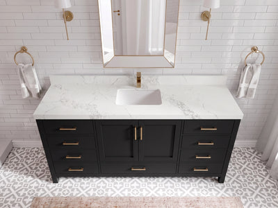 Malibu 72 in. W x 22 in. D Single Sink Bathroom Vanity