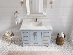 Malibu 42 in. W x 22 in. D Single Sink Bathroom Vanity - photo 11