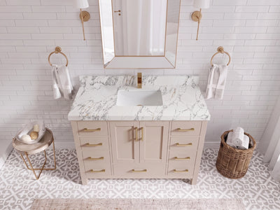Malibu 48 in. W x 22 in. D Single Sink Bathroom Vanity