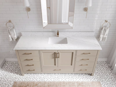 Malibu 72 in. W x 22 in. D Single Sink Bathroom Vanity