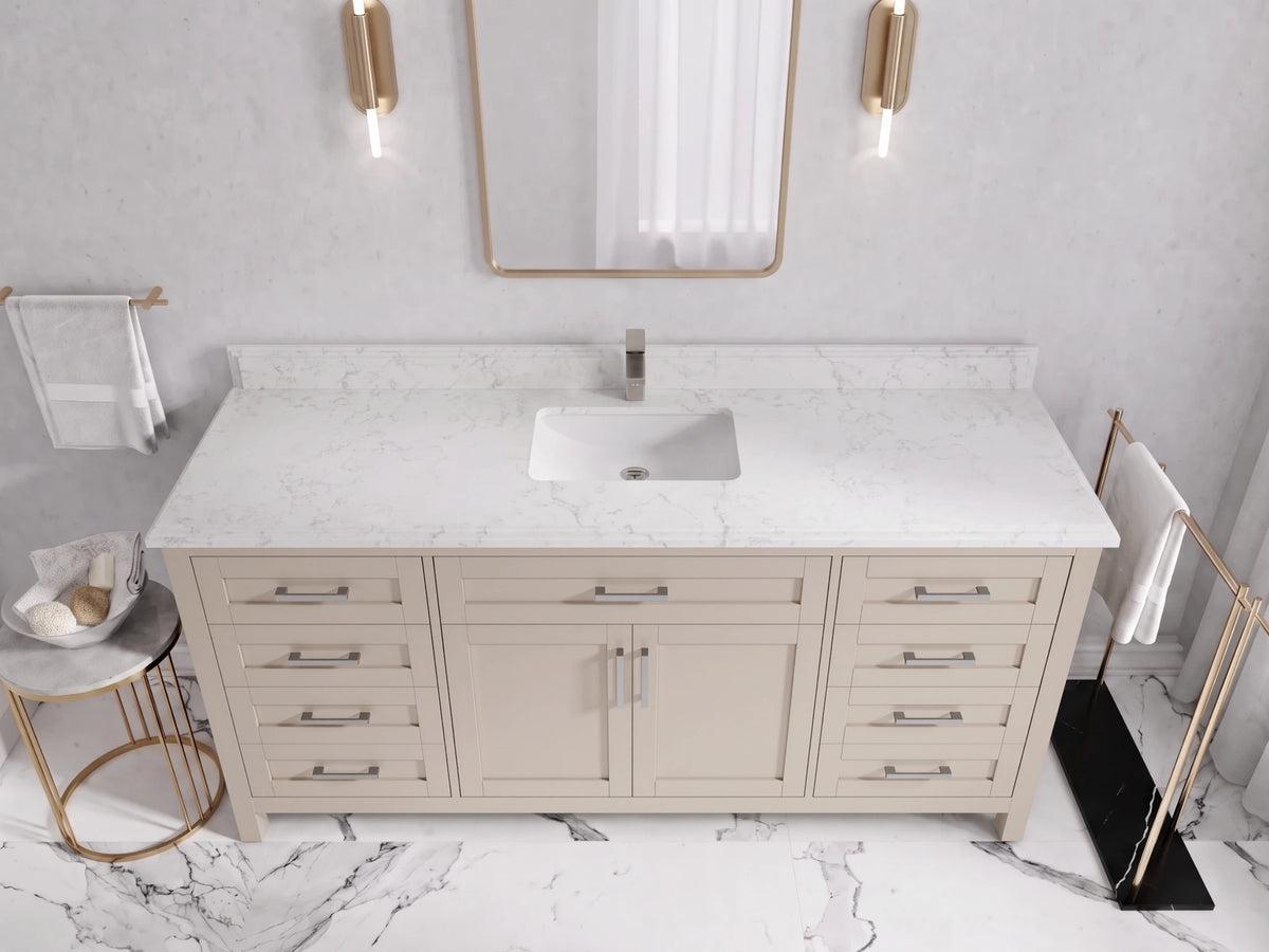 Cambridge 72 in. W x 22 in. D Single Sink Bathroom Vanity