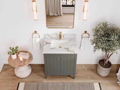Atlanta 30 in. W x 22 in. D Single Sink Bathroom Vanity