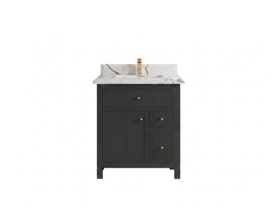 Sonoma 30 in W x 22 in D Reeded Free Standing Single Sink Bathroom Vanity