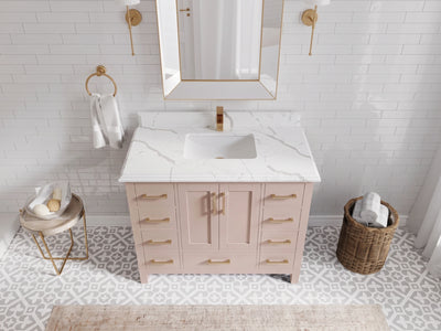 Malibu 42 in. W x 22 in. D Single Sink Bathroom Vanity