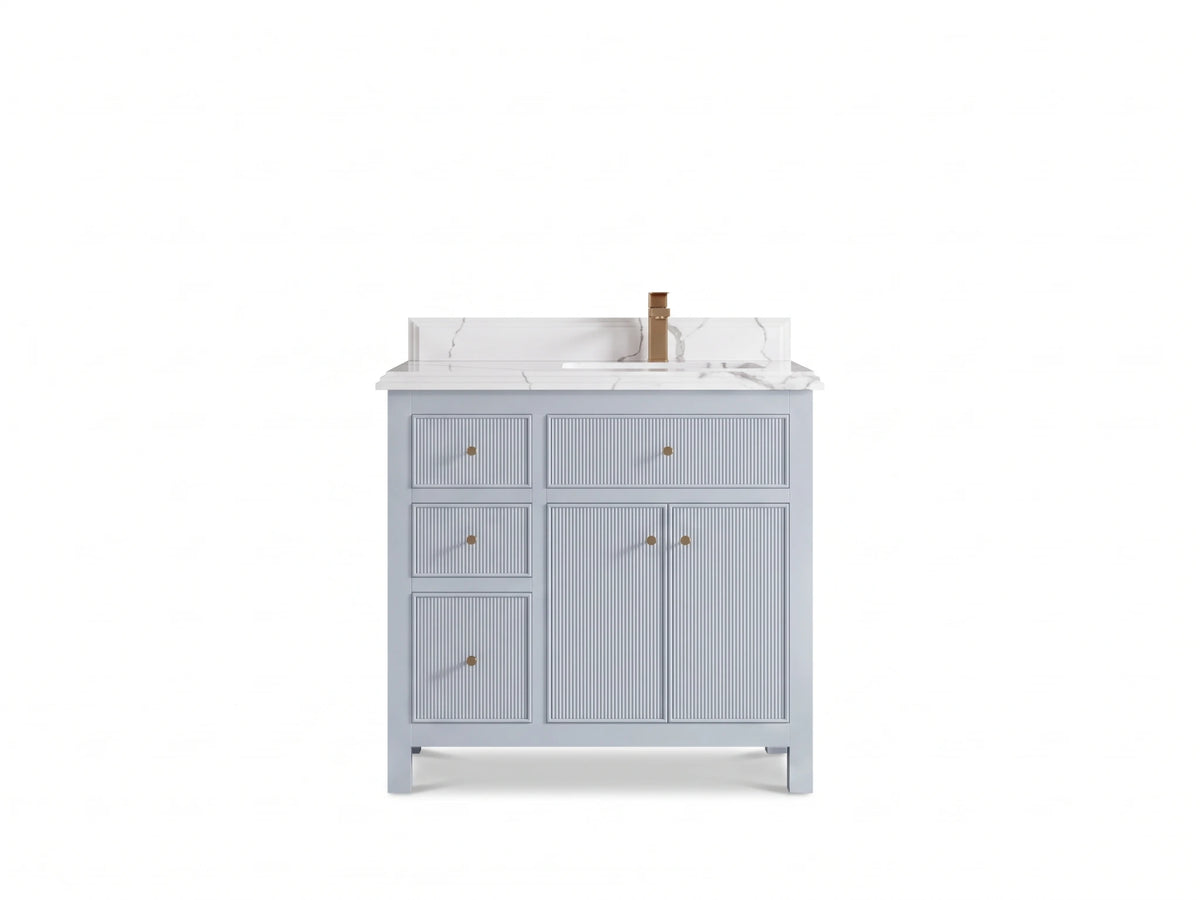 Sonoma 36 in. W x 22 in. D Right Offset Sink Bathroom Vanity