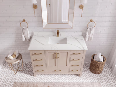 Malibu 48 in. W x 22 in. D Single Sink Bathroom Vanity
