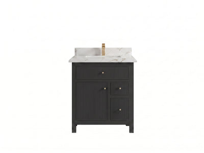 Sonoma 30 in W x 22 in D Reeded Free Standing Single Sink Bathroom Vanity