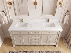 Paris 72 in. W x 22 in. D Double Sink Bathroom Vanity - photo 36