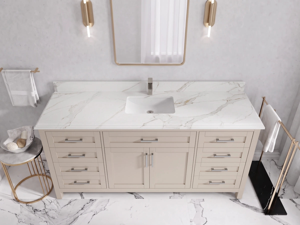 Cambridge 72 in. W x 22 in. D Single Sink Bathroom Vanity