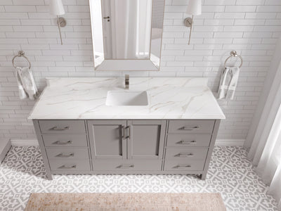 Malibu 72 in. W x 22 in. D Single Sink Bathroom Vanity
