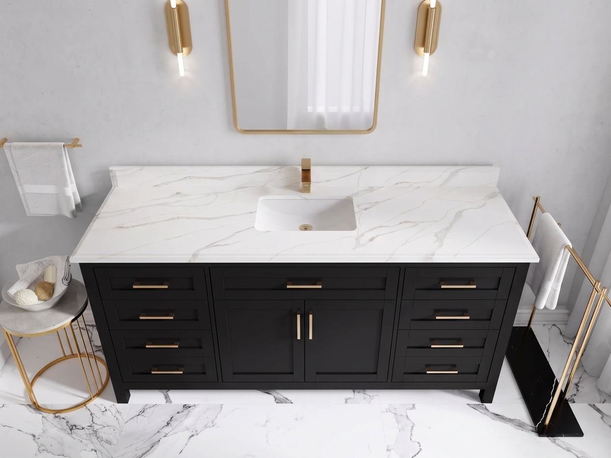Cambridge 72 in. W x 22 in. D Single Sink Bathroom Vanity
